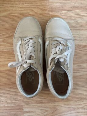 Light pink vans sneakers